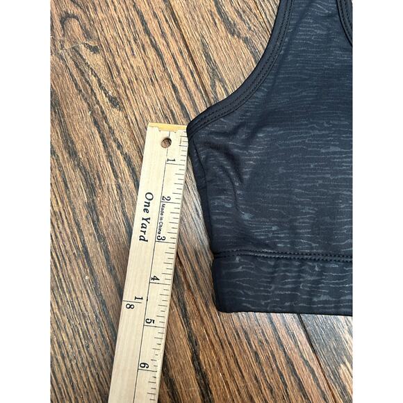 Zyia Active Women's Black Lace Racerback Bomber Activewear Sports Bra Size Small - Picture 7 of 10